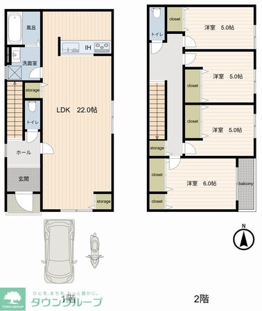 久喜市菖蒲町菖蒲 貸家の物件間取画像